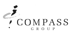 Compass - black and white